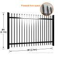 Moderna valla de seguridad del diseño de la cerca de acero